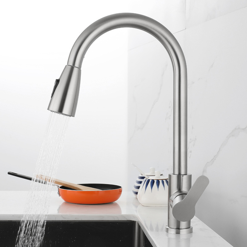 Pagoda Pull-Down Kitchen Tap
