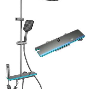 Blue Whale LED Shower Set